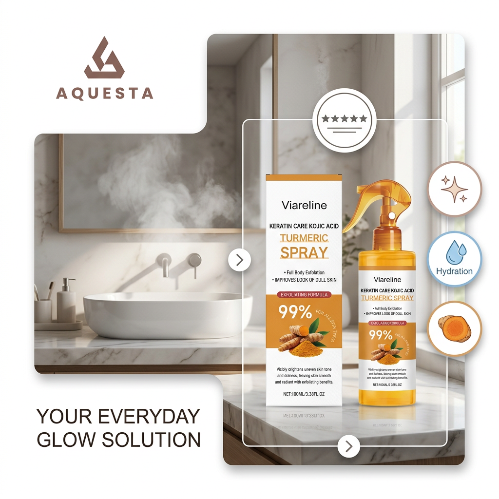 Kojic Acid Turmeric Exfoliating Spray