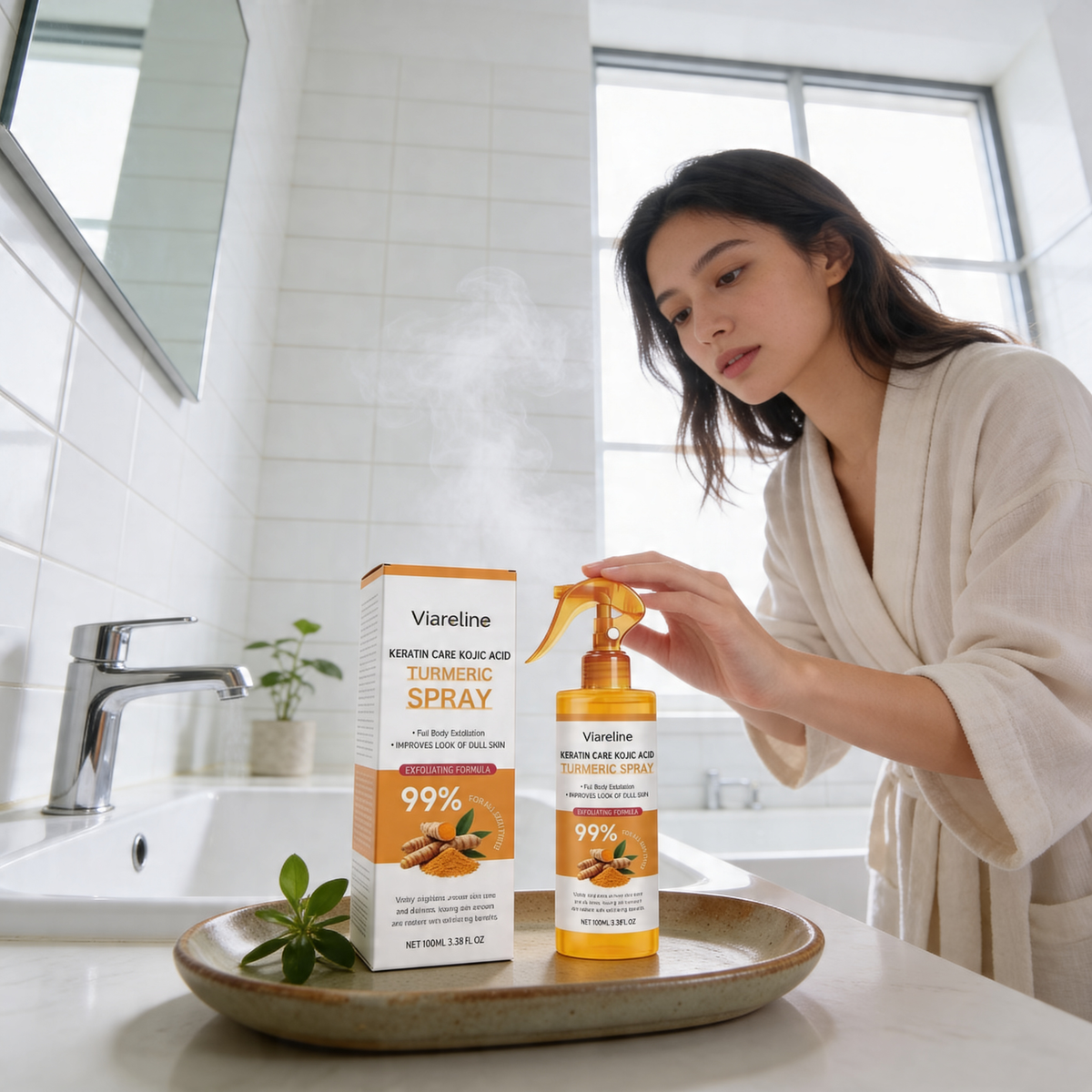 Kojic Acid Turmeric Exfoliating Spray