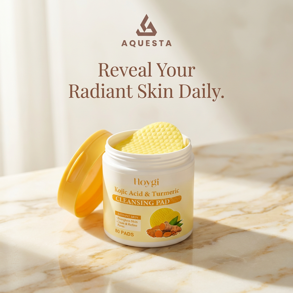 Turmeric Kojic Acid Cleansing Pad