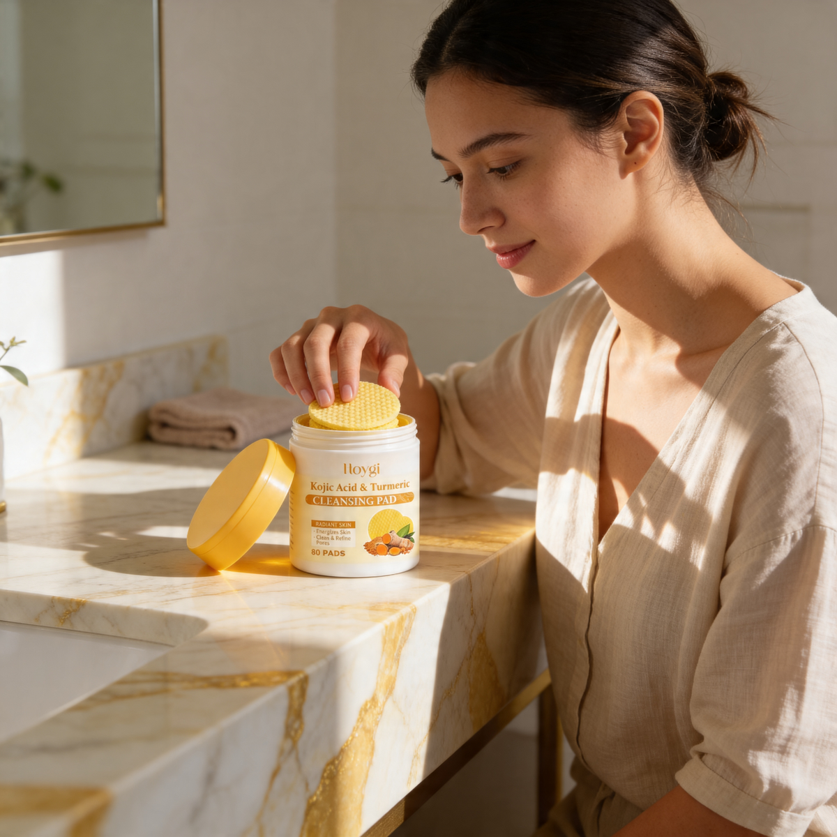 Turmeric Kojic Acid Cleansing Pad